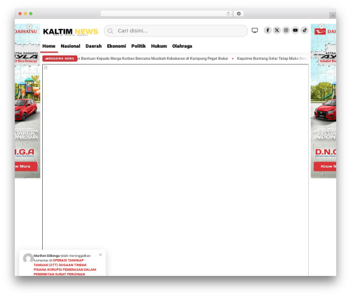 Kibaran WordPress theme - kaltimnews.id