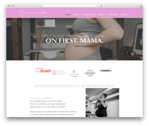 Page Builder Framework theme WordPress free - jointhehealthymomsclub.com