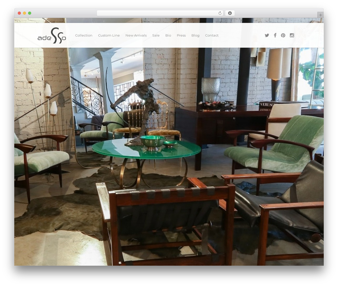 Salient WordPress theme - adessoimports.com