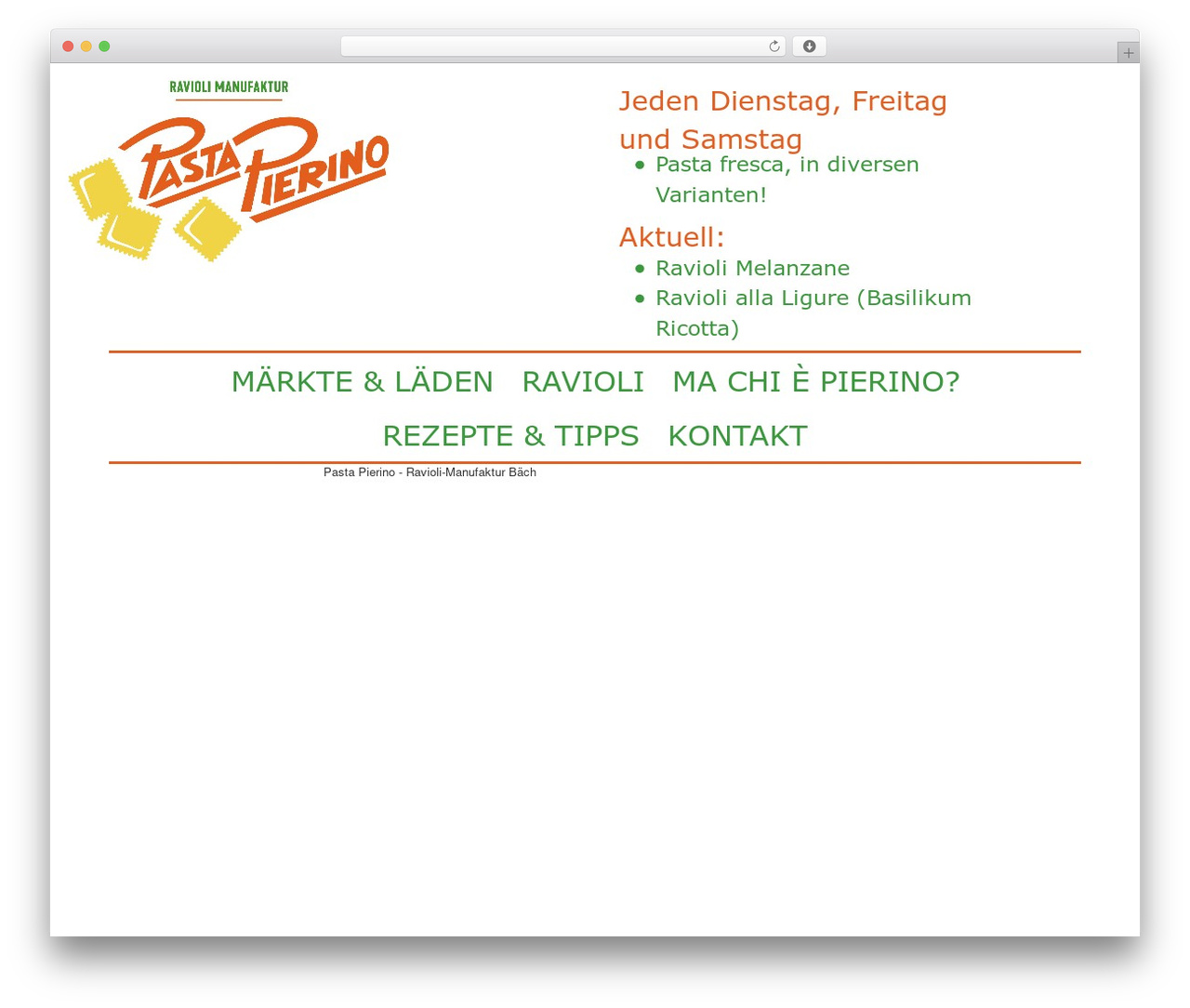 Theme WordPress Beaver Builder Theme - pastapierino.ch