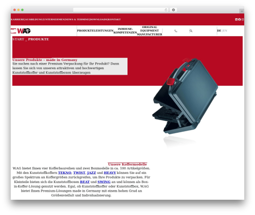 Greyd plugin WordPress plugin - wag.de/produkte