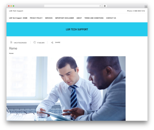 WordPress theme Omnitheme - lgrtechsupport.info