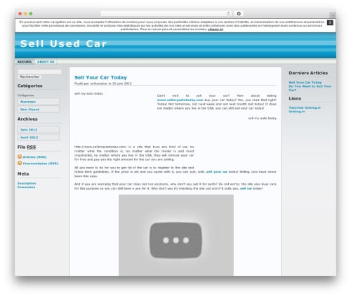 Andreas best WordPress theme - sellusedcar.unblog.fr