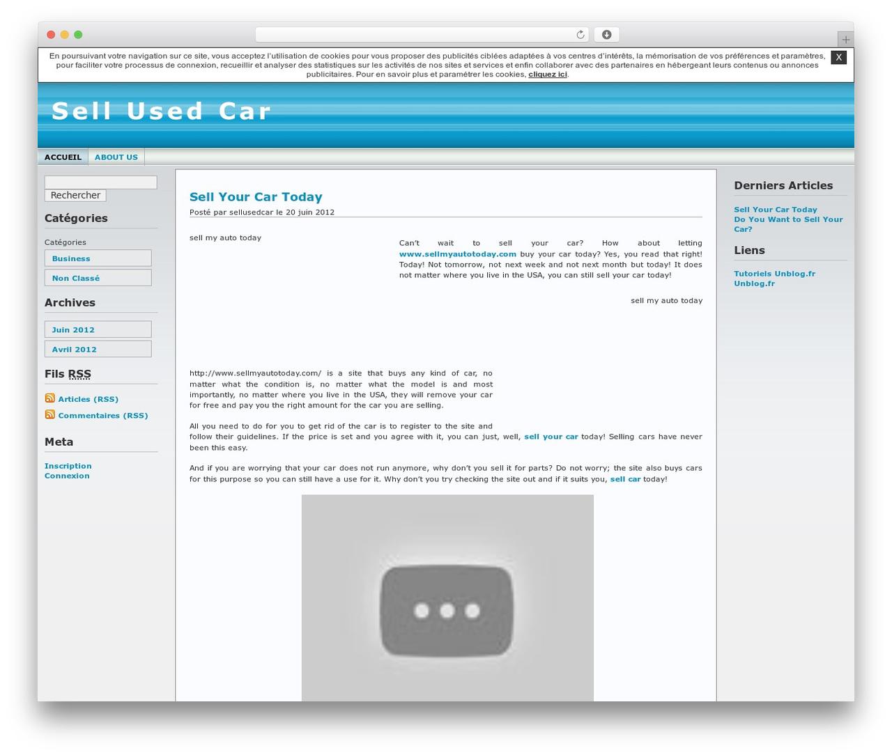 Andreas best WordPress theme - sellusedcar.unblog.fr