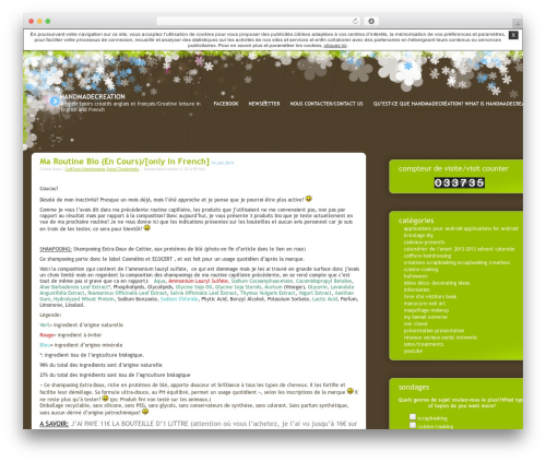 Arrondi WordPress theme - handmadecreation.unblog.fr