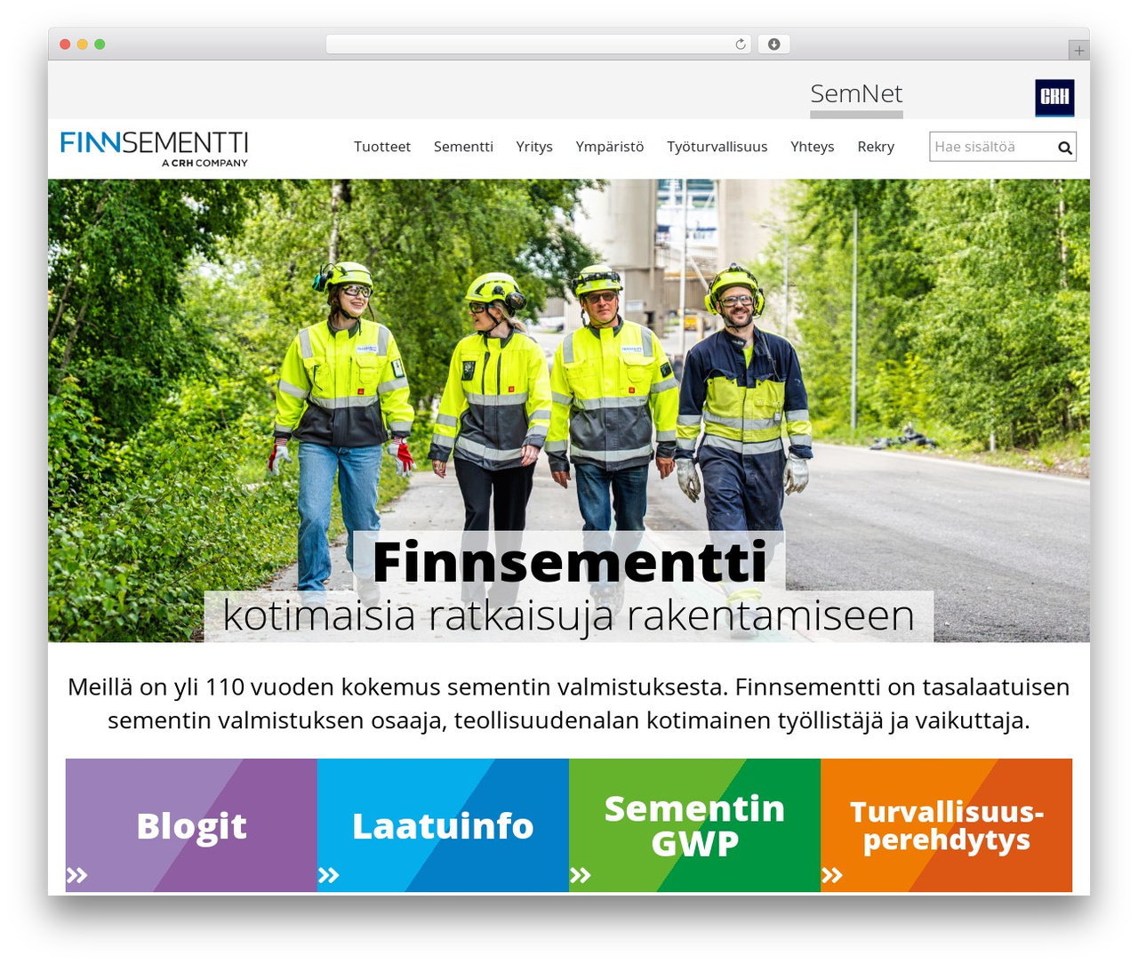 Best WordPress theme WordPress Theme - finnsementti.fi