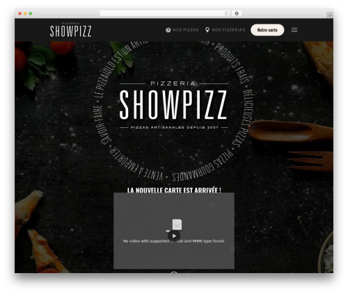 Betheme WordPress restaurant theme - show-pizz.com