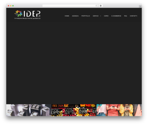 BigSlam WordPress website theme - idep.it