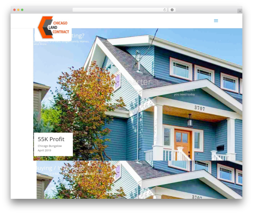 Divi premium WordPress theme - chicagolandcontract.com
