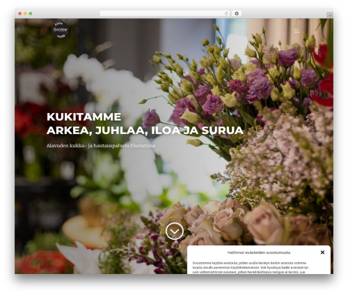Divi theme WordPress - floristiina.fi