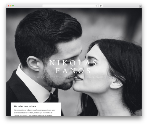 Divi WordPress theme - nikolasfanos.com