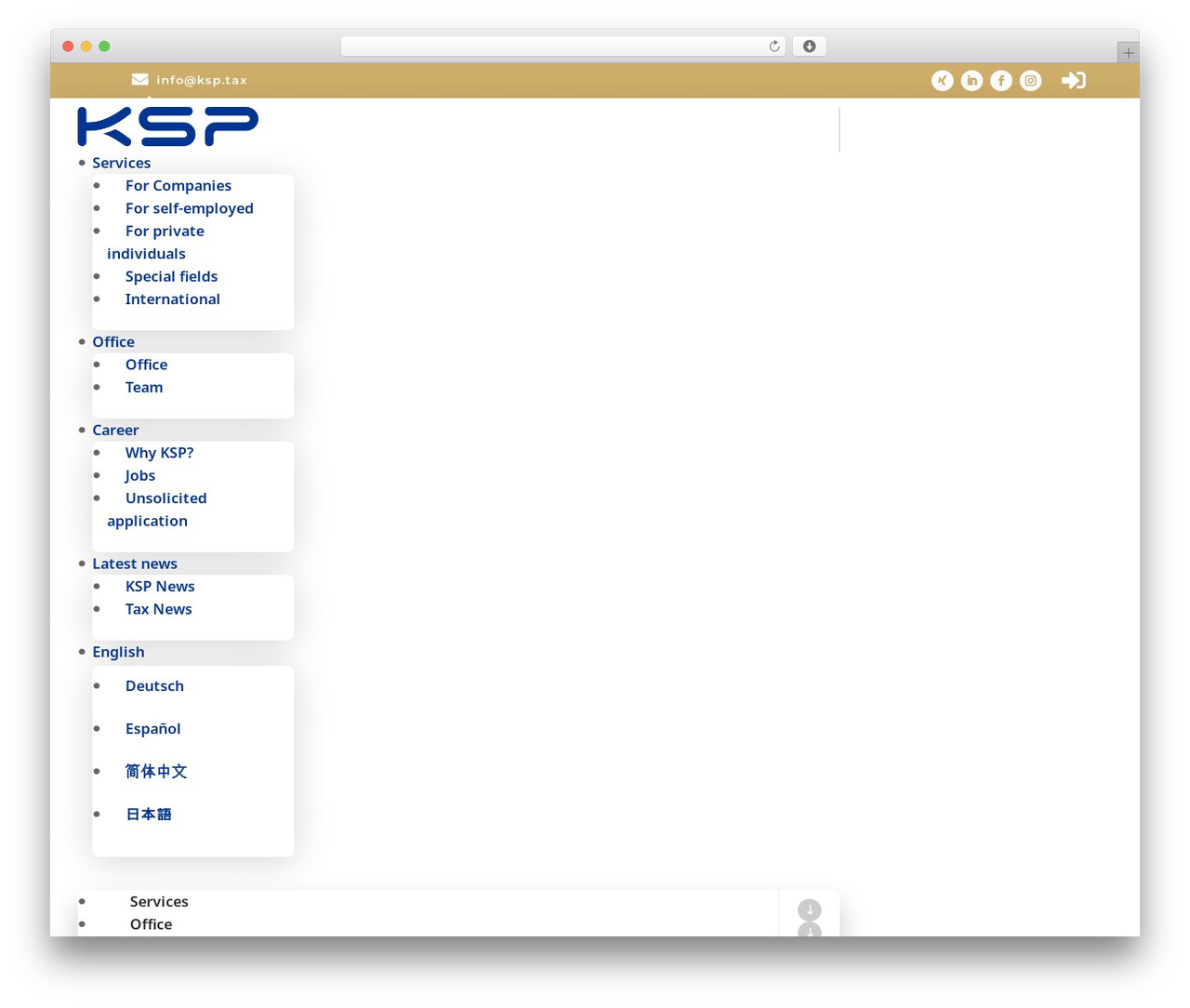 Molti WordPress theme - ksp.tax