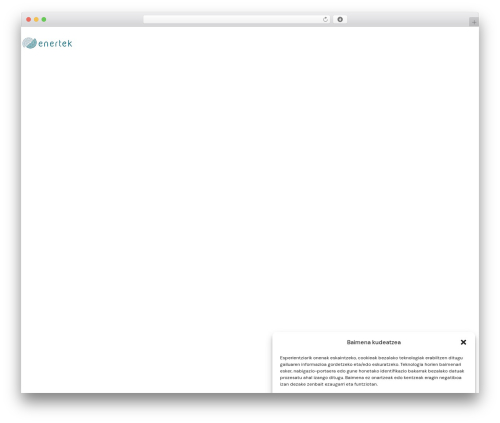Elementra theme WordPress - enertek.eus