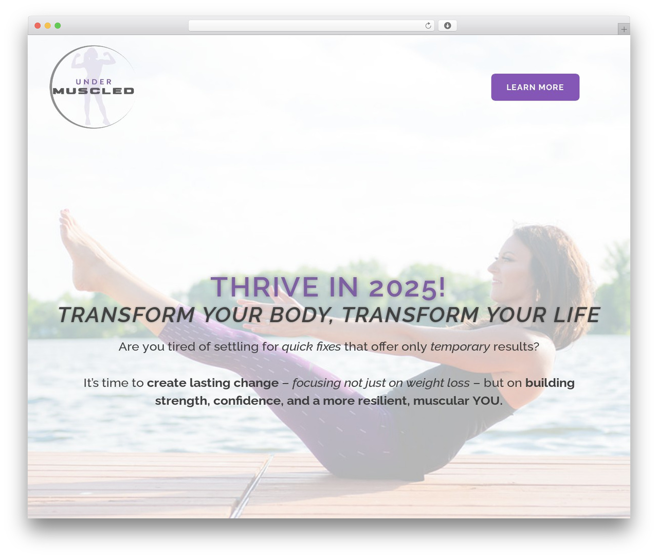 GeneratePress WordPress theme - undermuscled.com