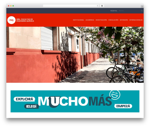 Hygge WordPress theme - fiq.unl.edu.ar