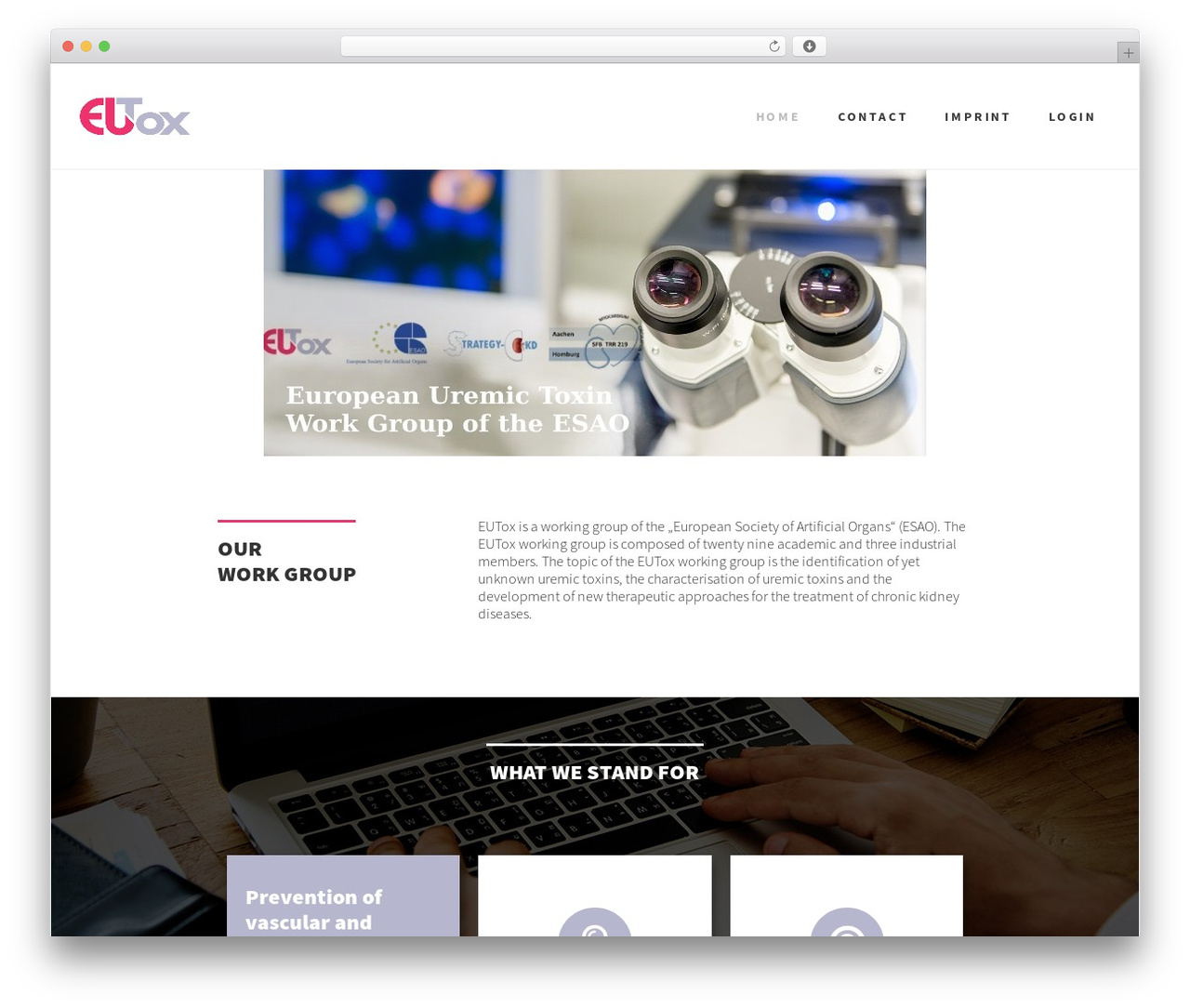 JupiterX WordPress theme - uremic-toxins.org