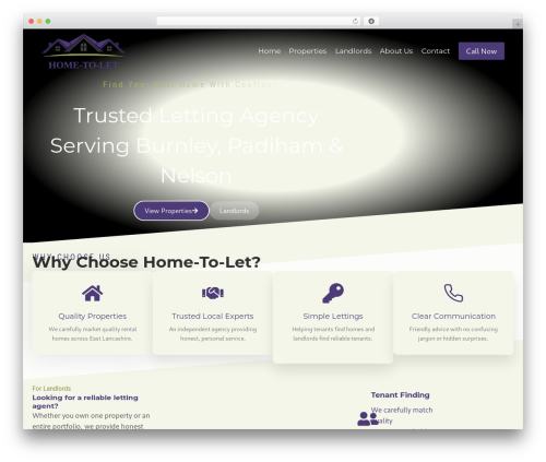 PropertyHive (propertyhive) free WordPress plugin - home-to-let.com