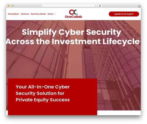 OneCollab Theme WordPress portfolio theme - onecollab.co.uk