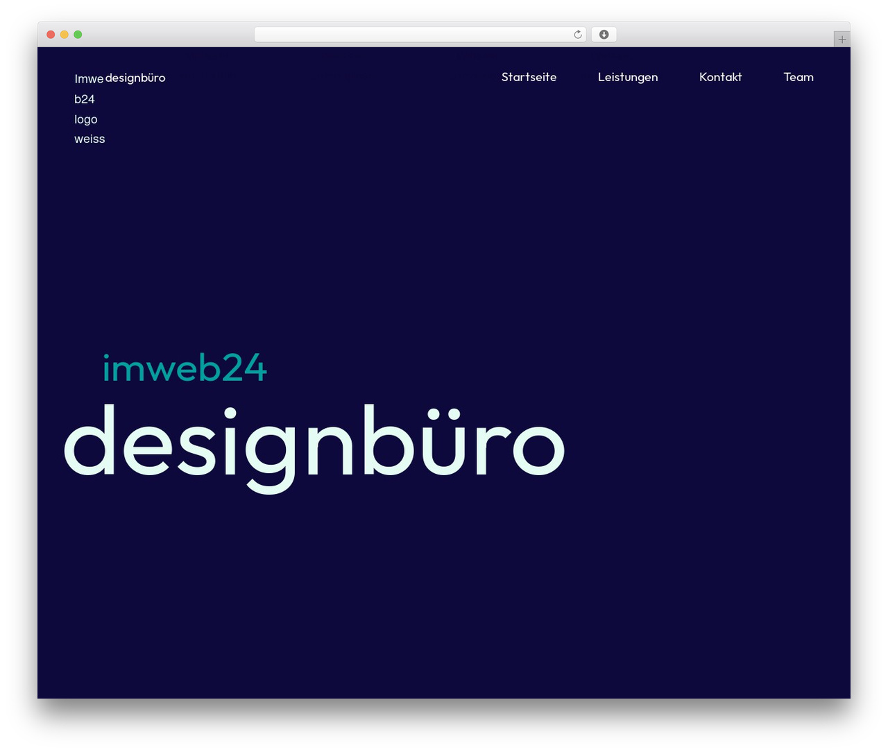 Page Builder Framework WordPress theme - imweb24.de
