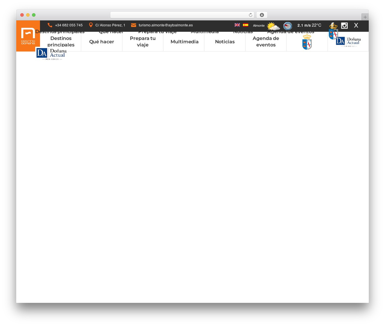 Roam WordPress theme - turismodealmonte.es Roam WordPress theme - turismodealmonte.es