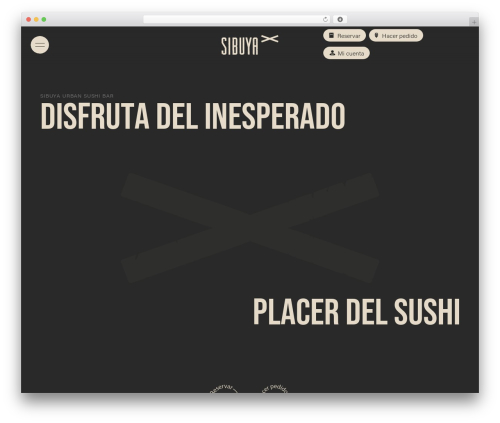 Sibuya WordPress theme - sibuyaurbansushibar.com