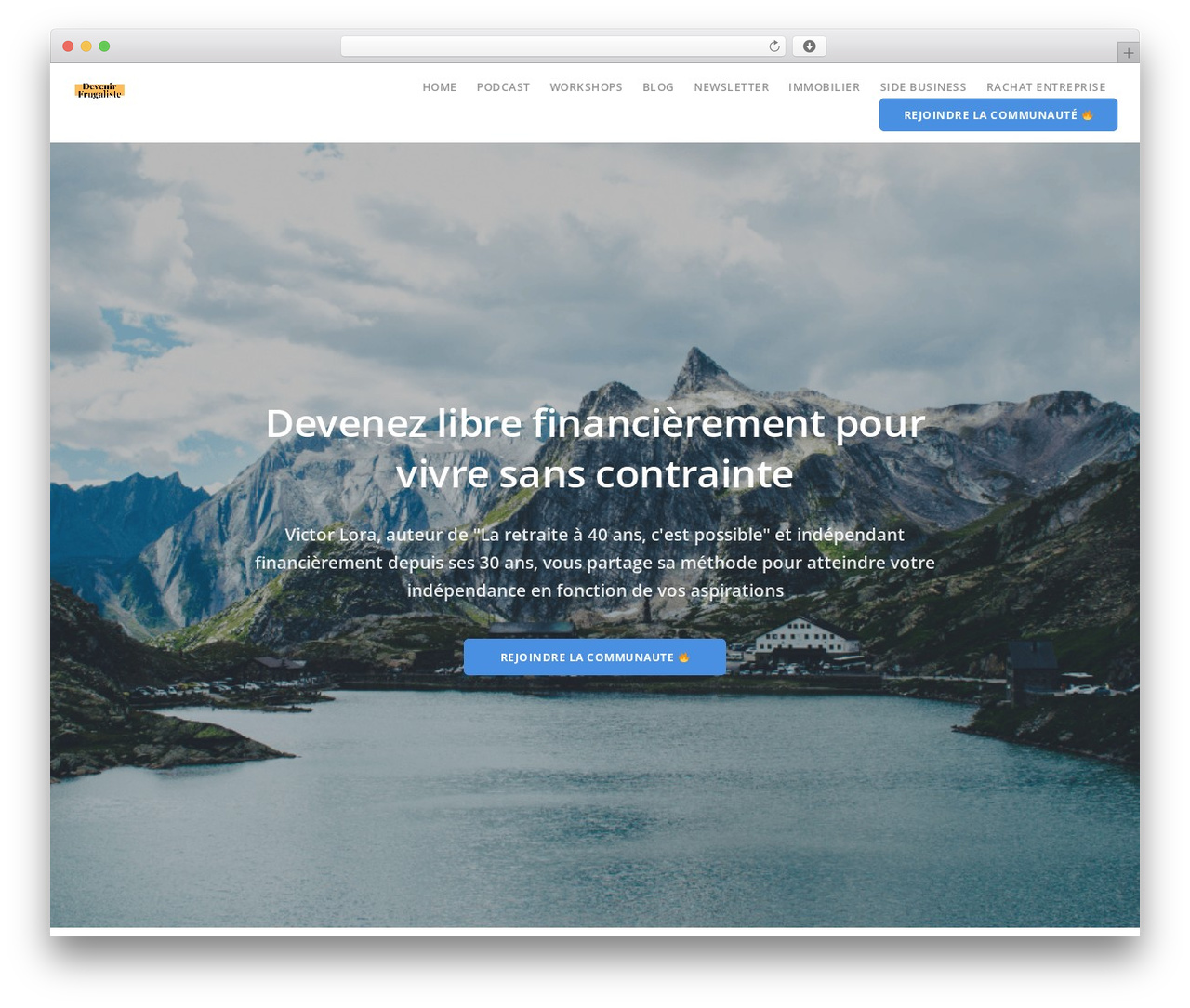 Stack WordPress theme - devenirfrugaliste.com
