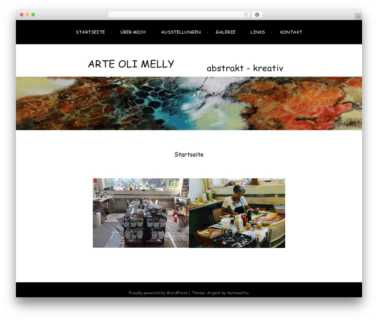 Theme WordPress Argent - olimelly.ch