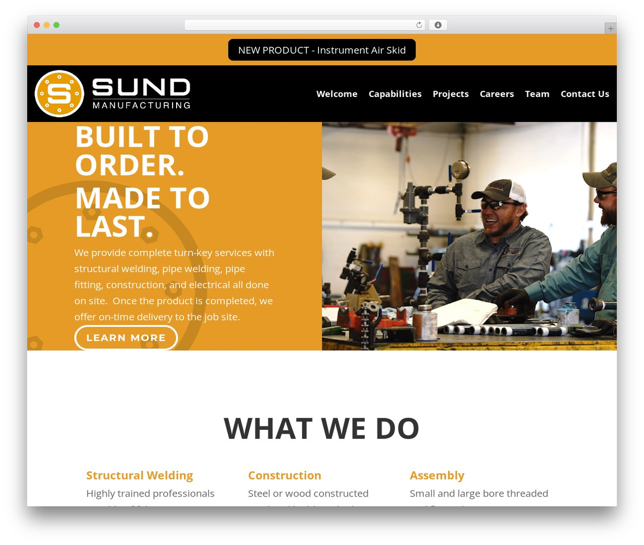 Theme WordPress Divi - sundmfg.com Theme WordPress Divi - sundmfg.com