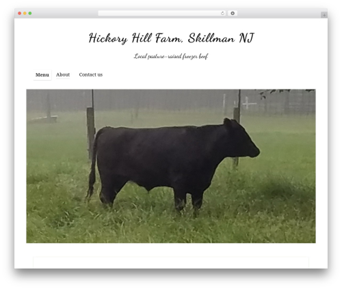 Theme WordPress Embla - hickoryhillbeef.com