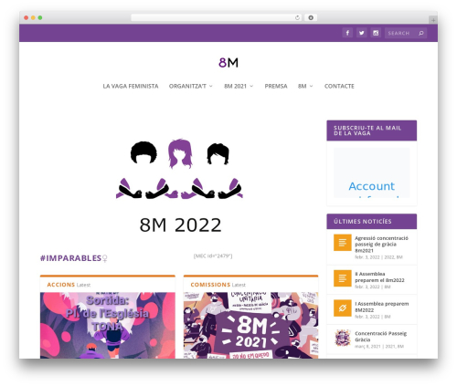 Theme WordPress Extra - vagafeminista.cat