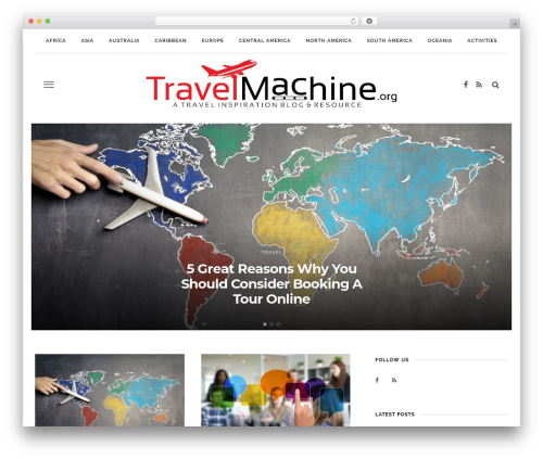 Look ruby core WordPress plugin - travelmachine.org