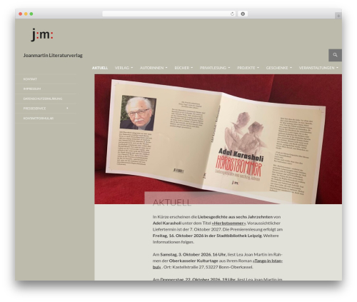 Theme WordPress Madeini - joanmartin.de