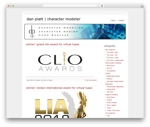 Theme WordPress RedPlanet - danplatt.com