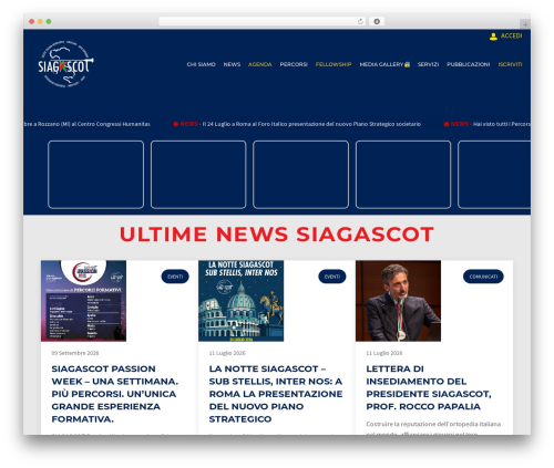 Thegem elements WordPress plugin - siagascot-orto.com