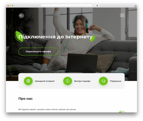 Universal by hcode WordPress theme - freshlan.com