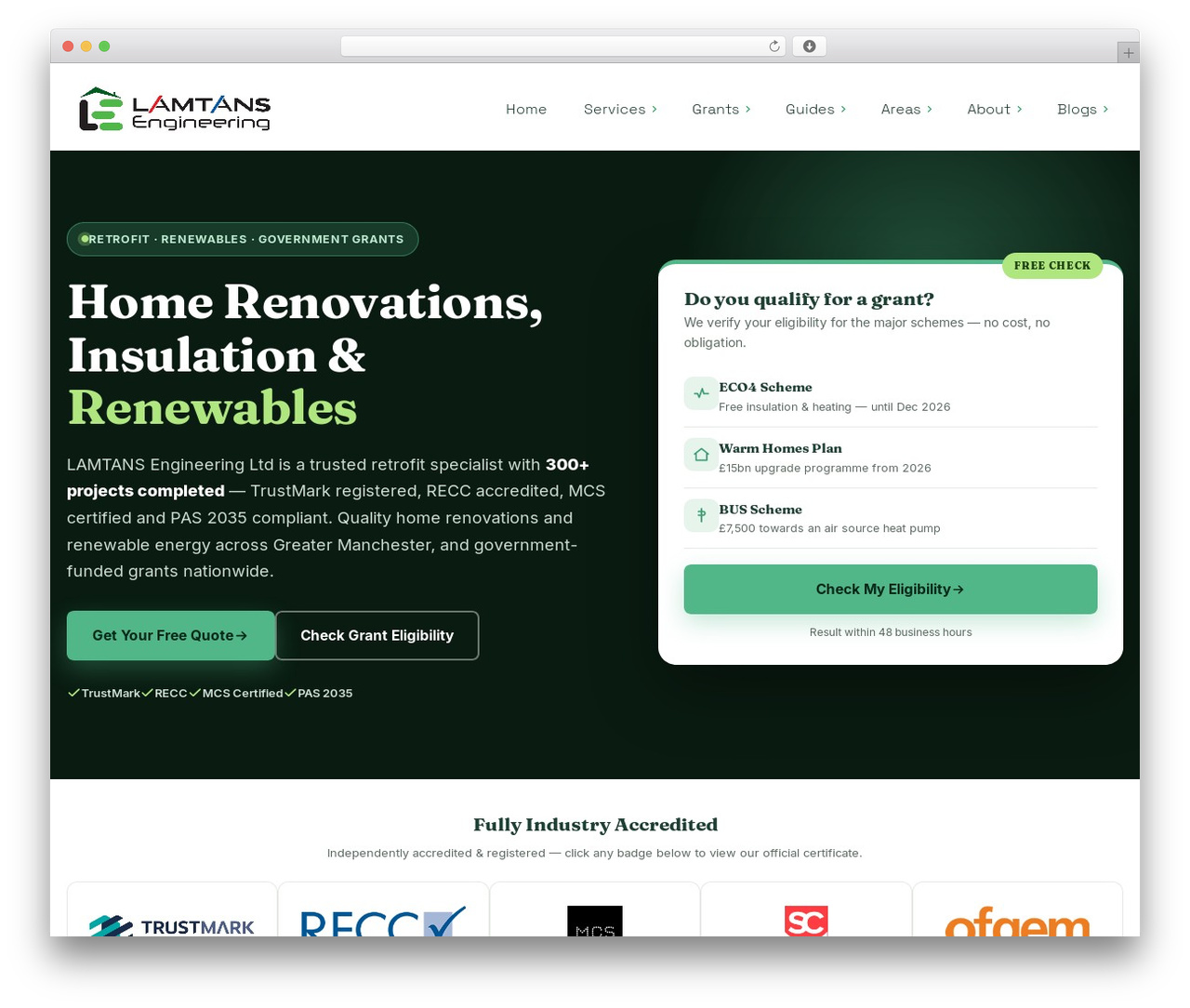 WordPress theme Grena - lamtansengineering.com