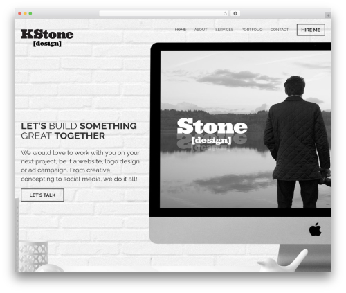 WordPress theme CVIT - kstonedesign.com