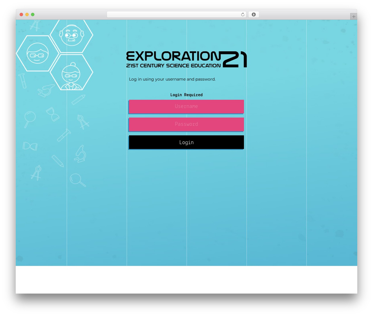 WordPress theme Exploration21 - exploration21.com
