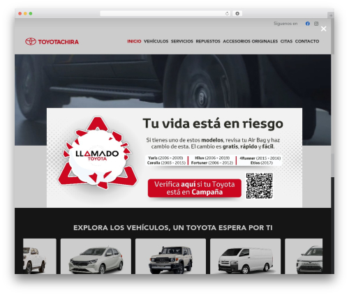 Elfsight social icons cc WordPress plugin - toyotachira.com