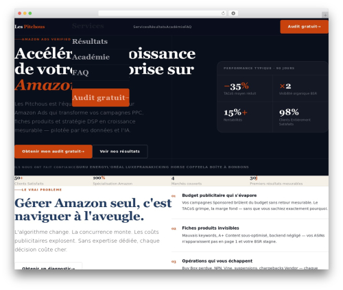 WordPress theme Rogan - lespitchous.com