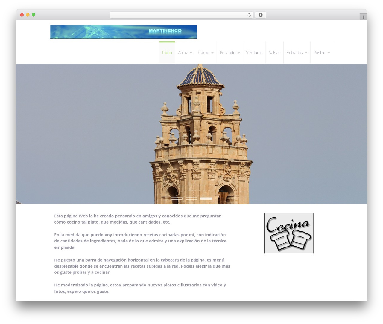 WordPress theme Transcend Pro - martinenco.com