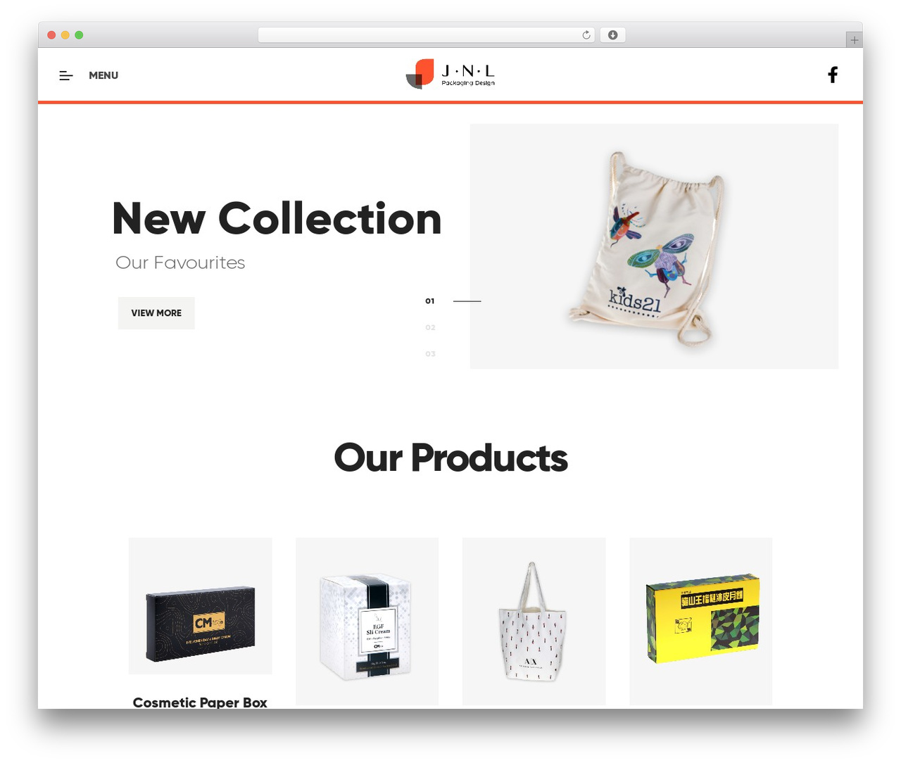 WordPress website theme Iona - jnlltd.com