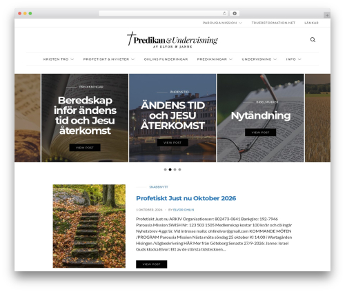 WP theme Authentic - elvorochjanne.se