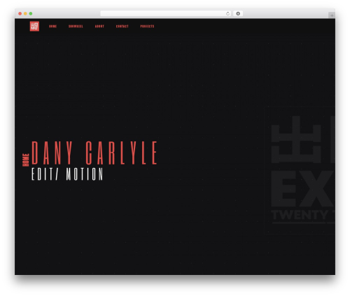 Conall WordPress page theme - danycarlyle.com