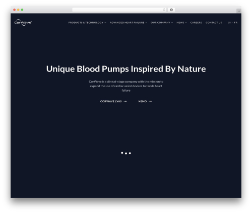 corwave WordPress theme - corwave.com