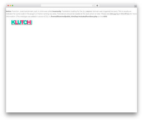 Elated core WordPress plugin - klutchwebmarketing.com