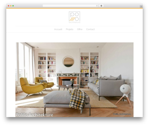 Stamp WordPress theme - pomo.archi