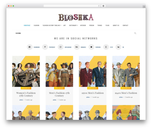 Theme WordPress Whyte - bloshka.info