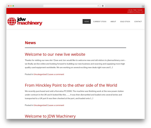 Total Plus WordPress theme - jdwmachinery.com Total Plus WordPress theme - jdwmachinery.com