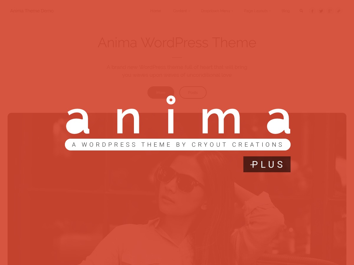 Anima Plus WordPress gallery theme
